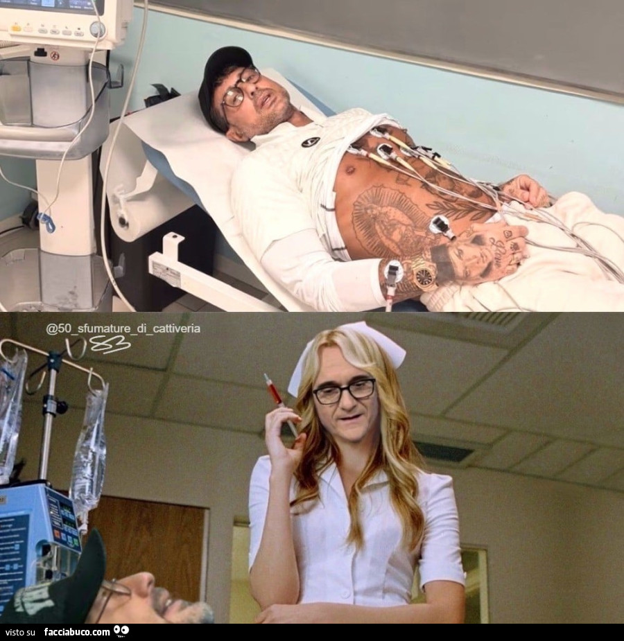 Corona ricoverato in ospedale