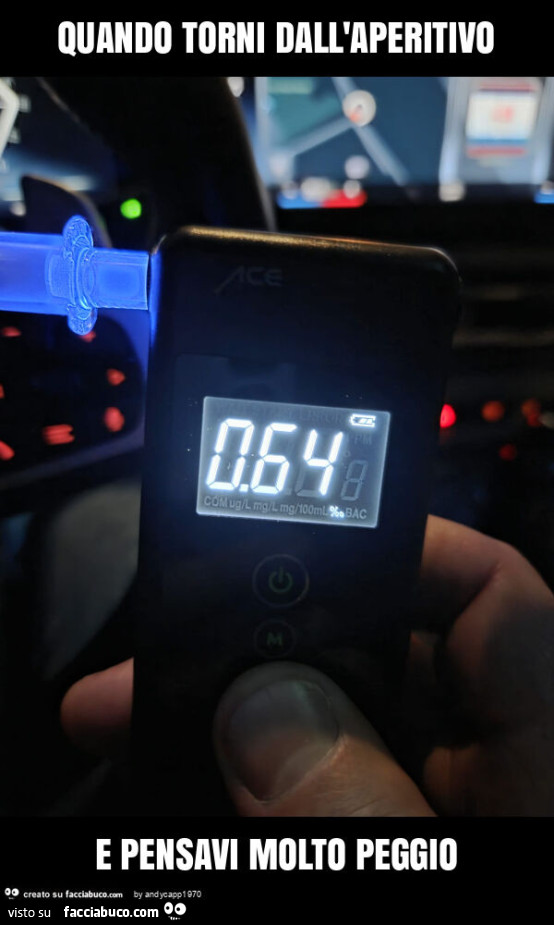 Quando torni dall'aperitivo e pensavi molto peggio