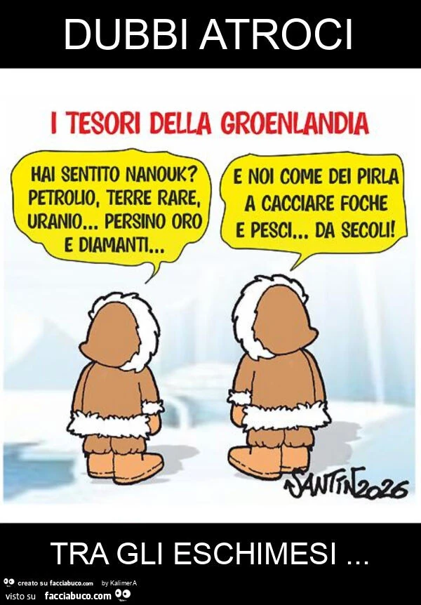 Dubbi atroci tra gli eschimesi