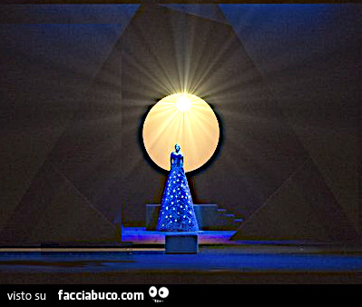 Il Flauto Magico. La regina della Notte. Da una fotografia di Rocco Casalucci