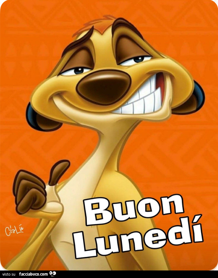 Buon Lunedì