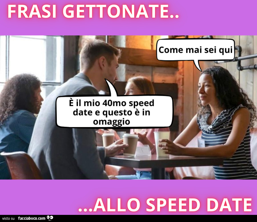 Speed date meme