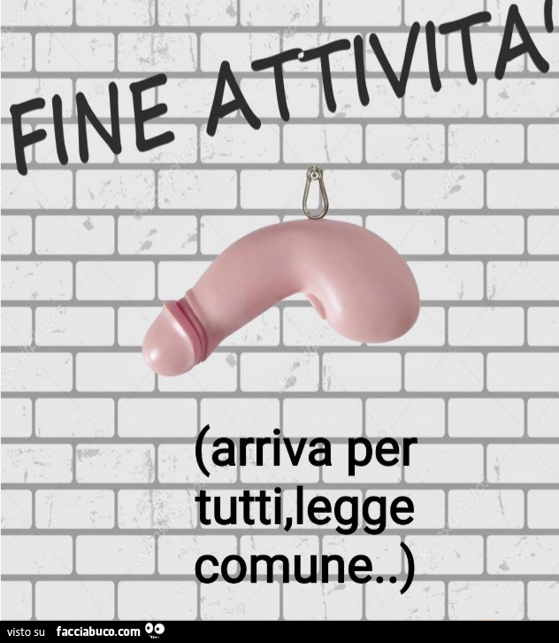 Fine attività