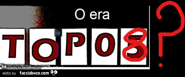 O era TO P08?