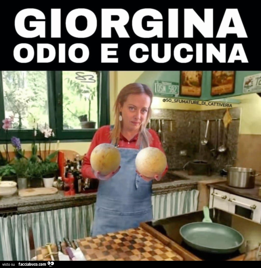 Giorgina odio e cucina