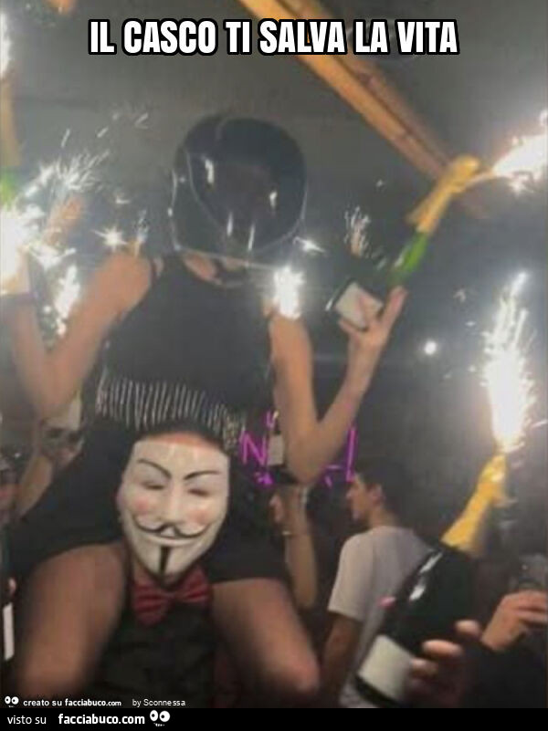 Il casco ti salva la vita