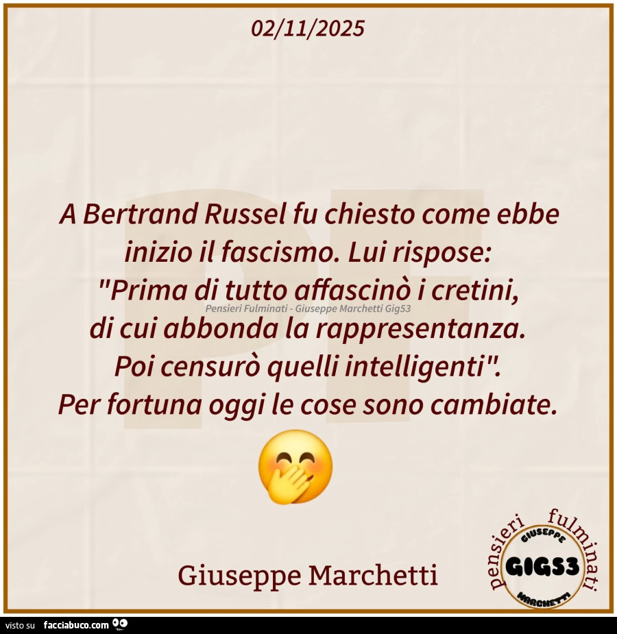 Fascismo intelligenza