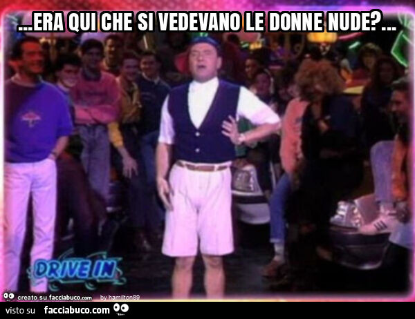 Era qui che si vedevano le donne nude?