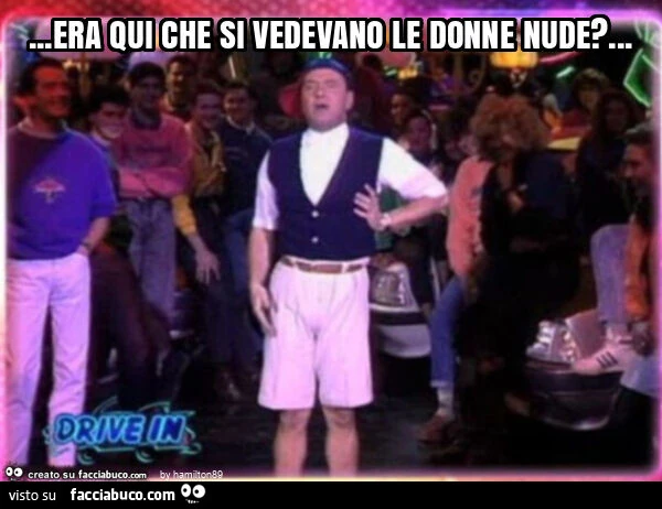 Era qui che si vedevano le donne nude?