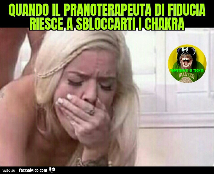 Quando il pranoterapeuta di fiducia riesce a sbloccarti chakra