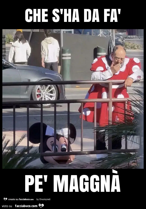 Che s'ha da fà pè maggnà