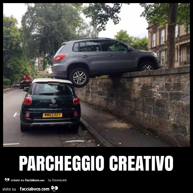 Parcheggio creativo