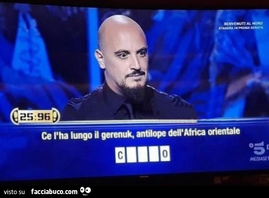 Ce l'ha lungo il gerenuk, antilope dell'Africa orientale