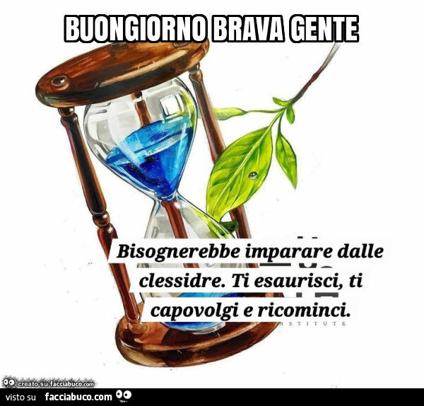 Buongiorno brava gente