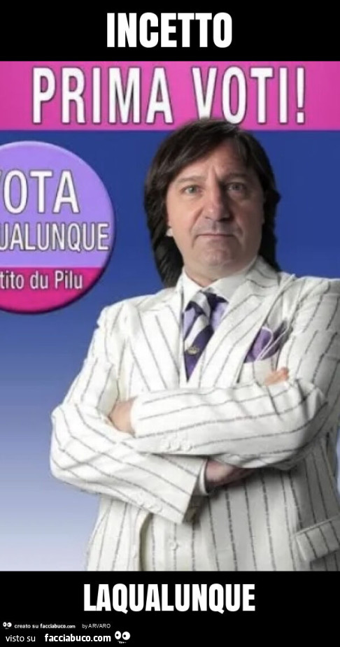 Incetto laqualunque