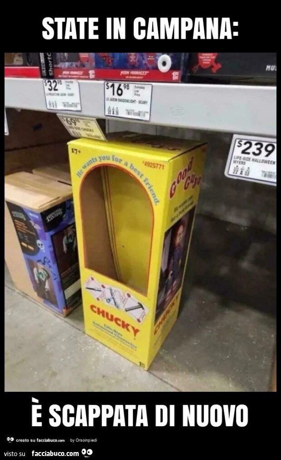 State in campana: è scappata di nuovo