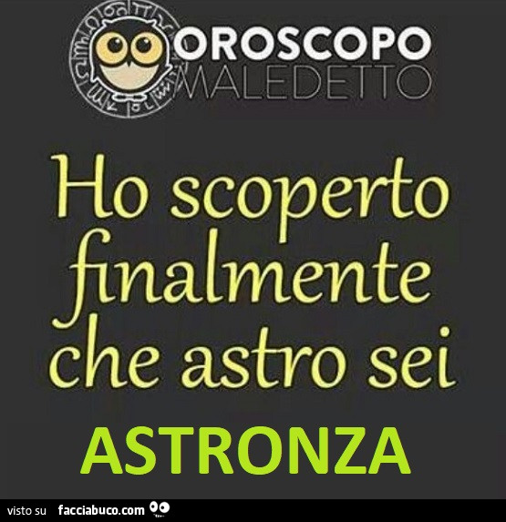 Astrologia, donne stronze