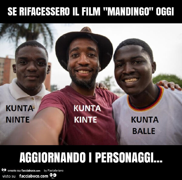 Se rifacessero il film "mandingo" oggi aggiornando i personaggi