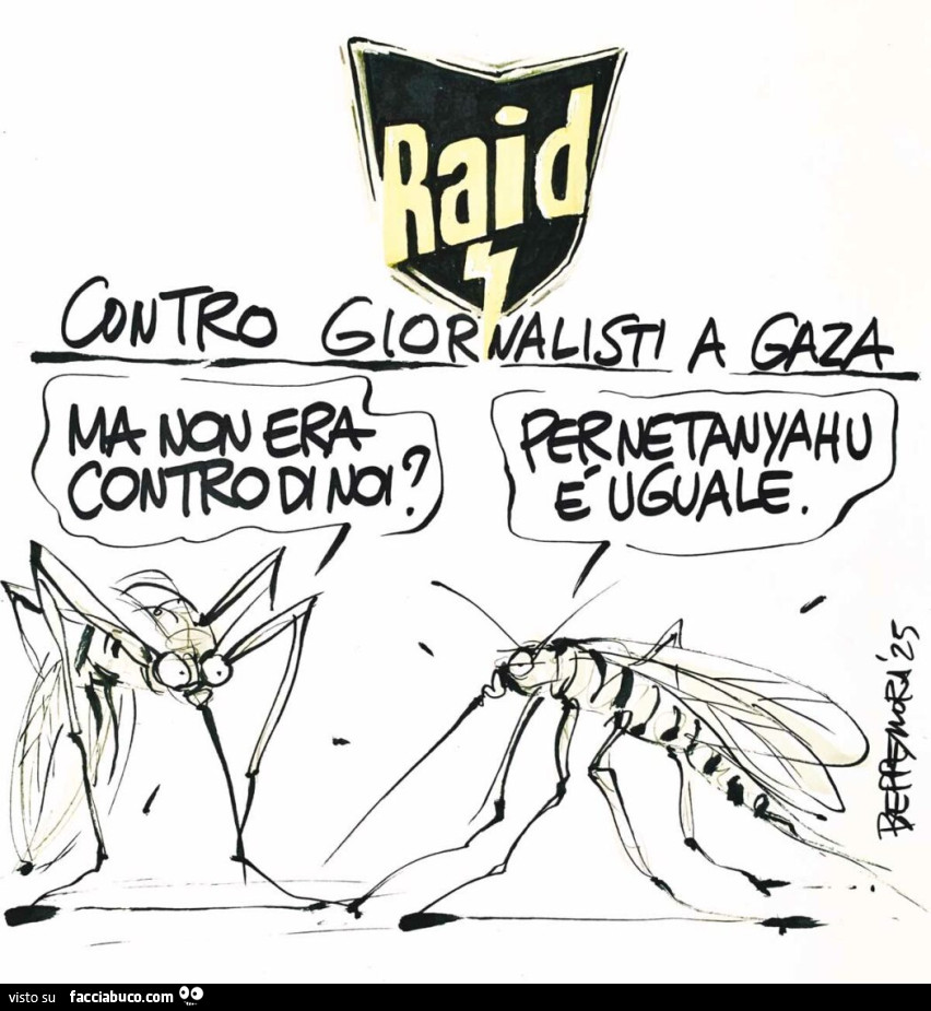 Raid contro giornalisti a Gaza