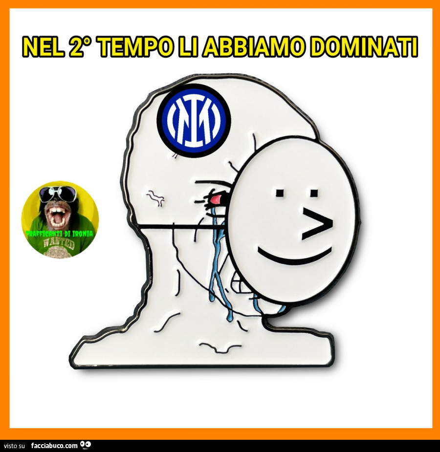 Nel 2° tempo li abbiamo DOMINATI