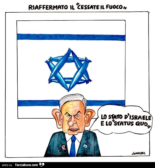 Riaffermato il cessate il fuoco. Lo stato d'israele e lo status quo