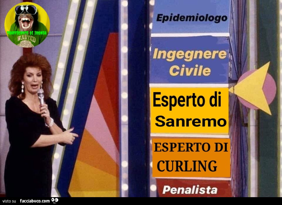 Esperto di Sanremo esperto di curling