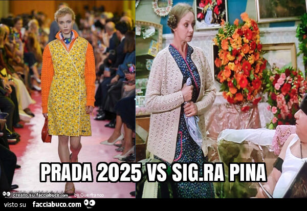 Prada 2025 vs sig. Ra pina