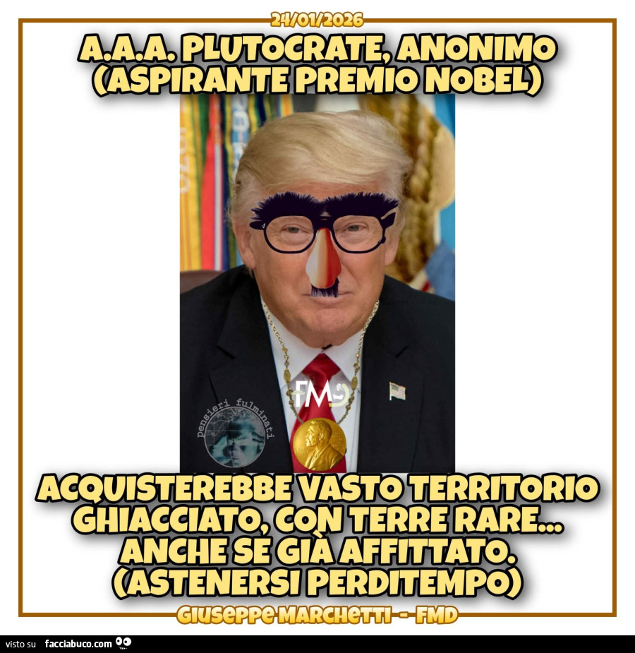 Trump nobel groenlandia