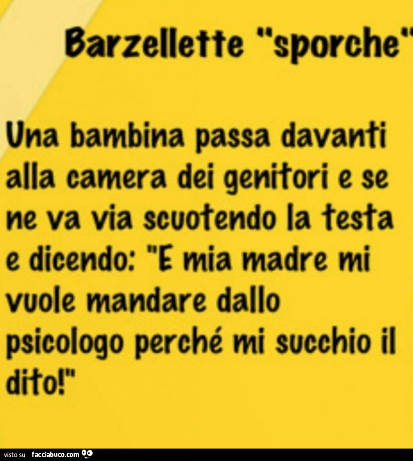 Barzellette sporche