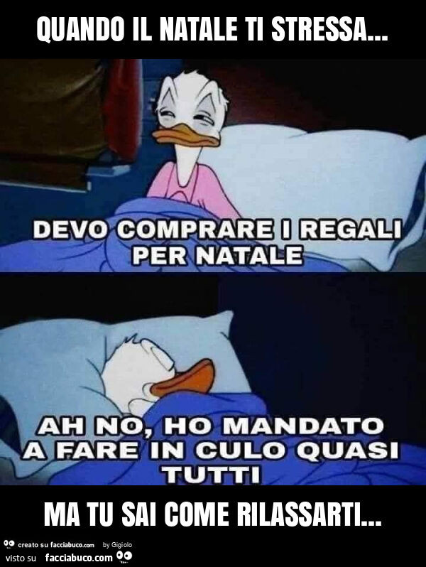 Quando il natale ti stressa… ma tu sai come rilassarti