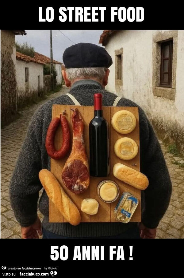 Lo street food 50 anni fa