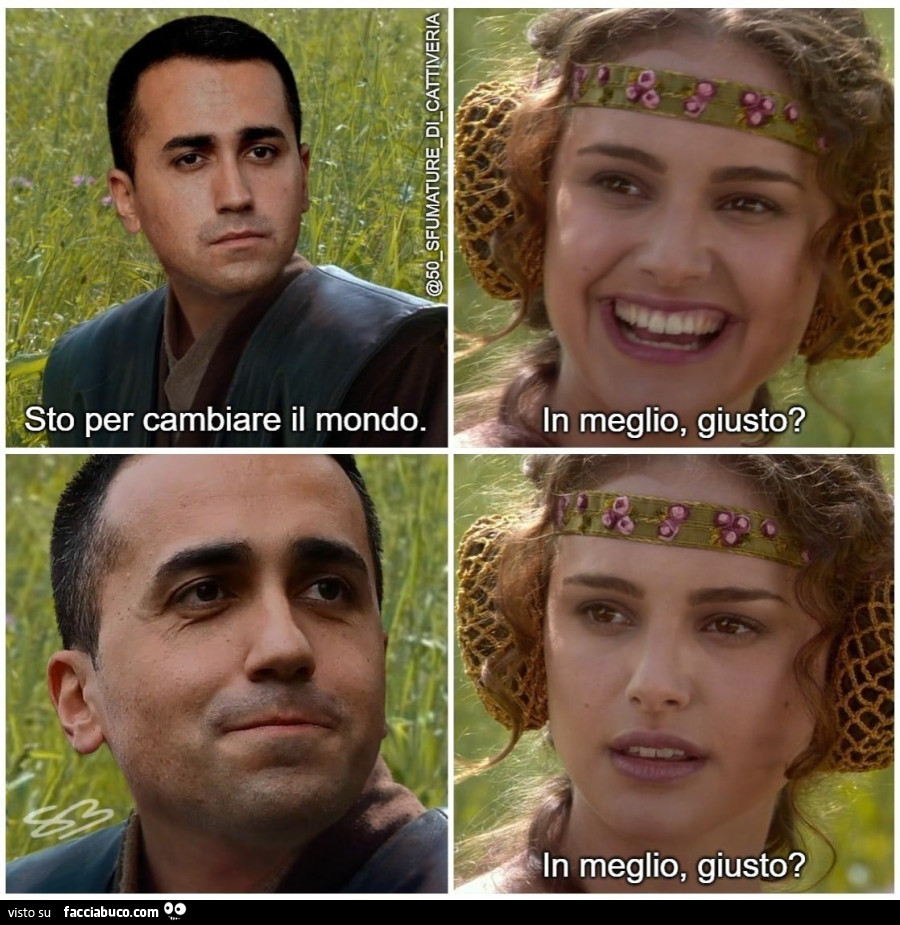 Sto per cambiare il mondo