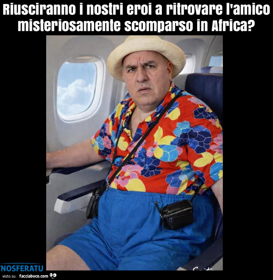 Riusciranno i nostri eroi a ritrovare l'amico misteriosamente scomparso in Africa?