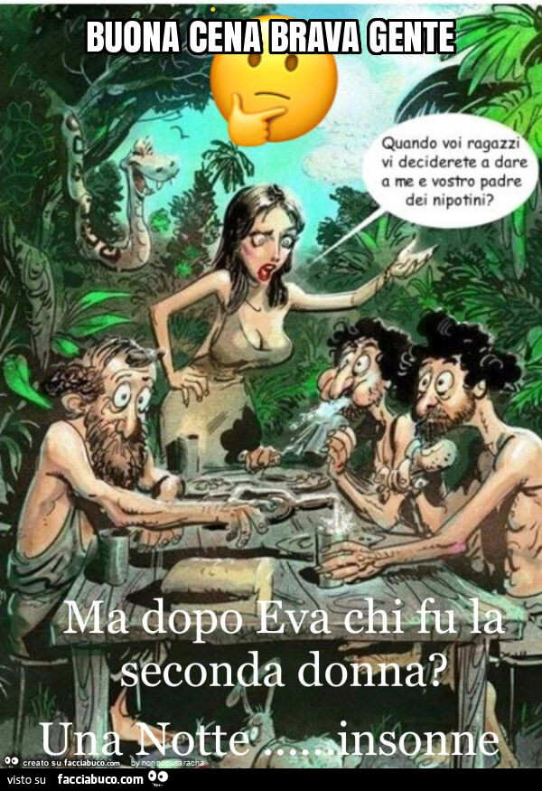 Buona cena brava gente