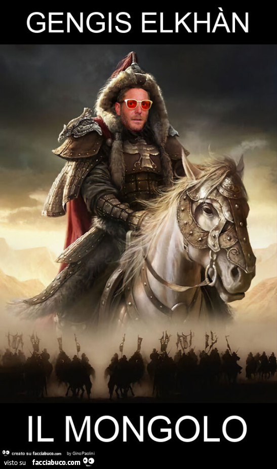 Gengis elkhร n il mongolo