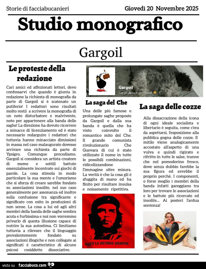 Monografia di Gargoil