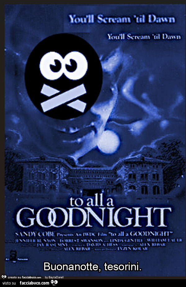 Buonanotte, tesorini