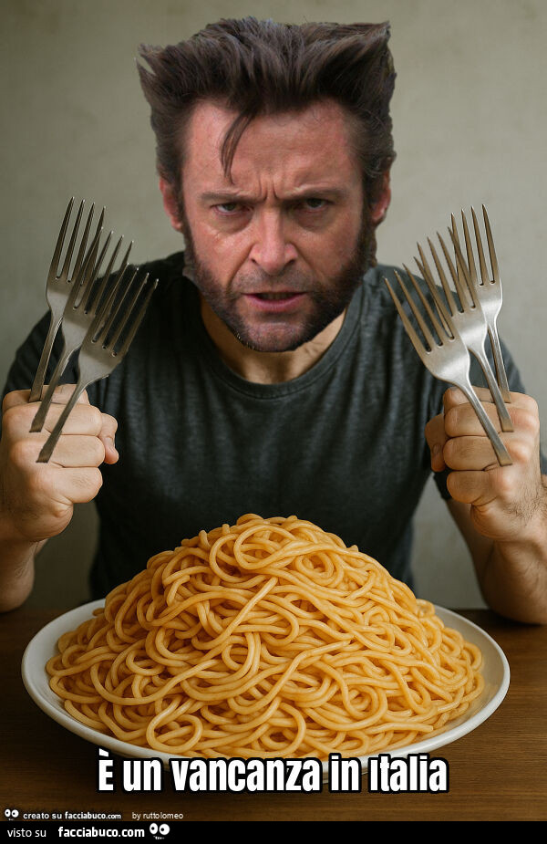 È un vancanza in italia