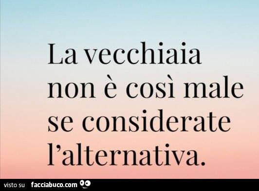 Vecchiaia