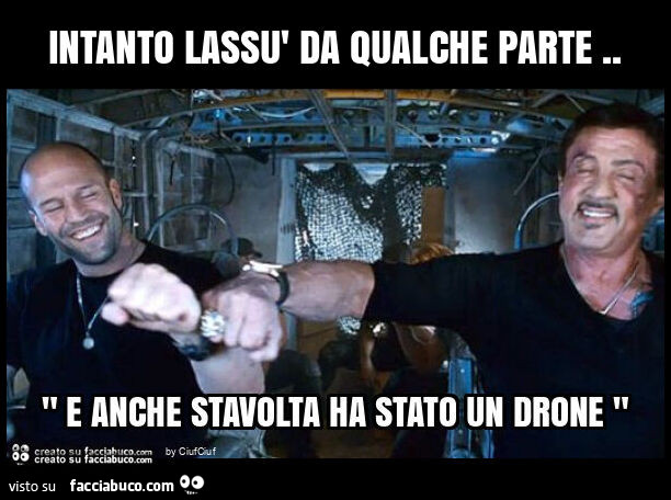 Intanto lassù da qualche parte