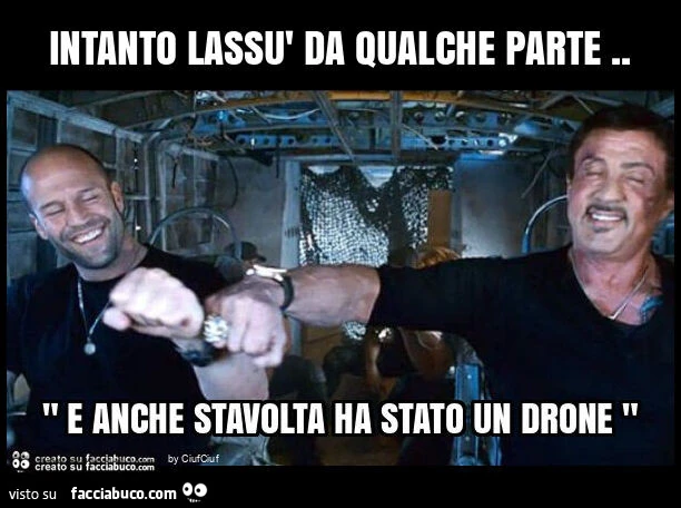 Intanto lassù da qualche parte