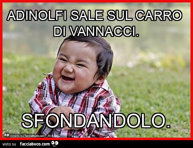 Adinolfi sale sul carro di vannacci. Sfondandolo