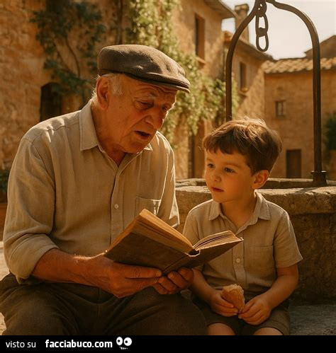 Bambino con il nonno