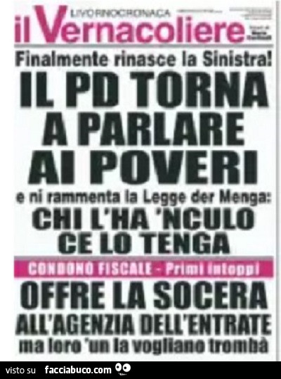 Vernacoliere, satira