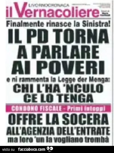 Vernacoliere, satira