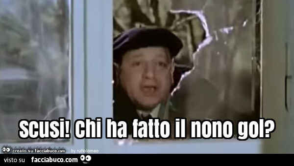 Scusi! Chi ha fatto il nono gol?
