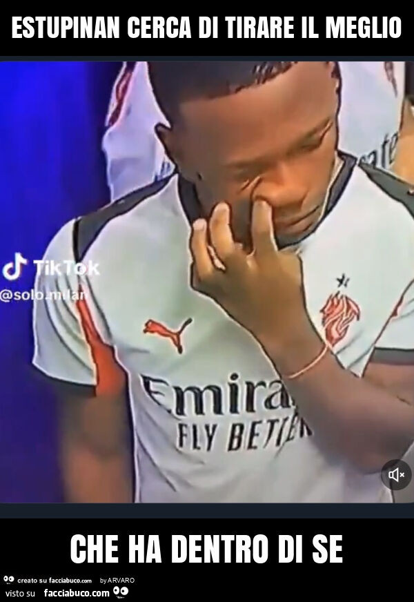 Estupinan cerca di tirare il meglio che ha dentro di se