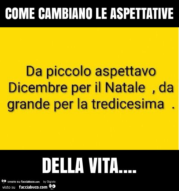 Come cambiano le aspettative della vita