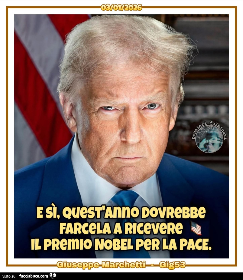 Nobel pace trump guerra