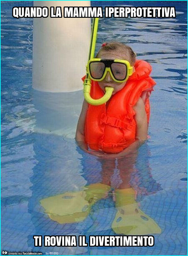 Quando la mamma iperprotettiva ti rovina il divertimento